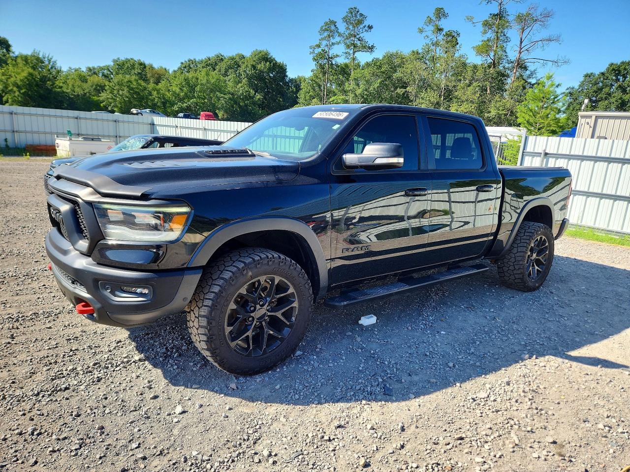 2021 Ram 1500 Rebel Черный vin: 1C6SRFLT6MN644626