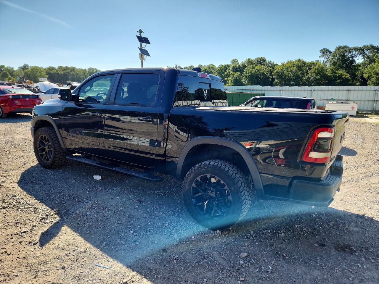 2021 Ram 1500 Rebel Черный vin: 1C6SRFLT6MN644626