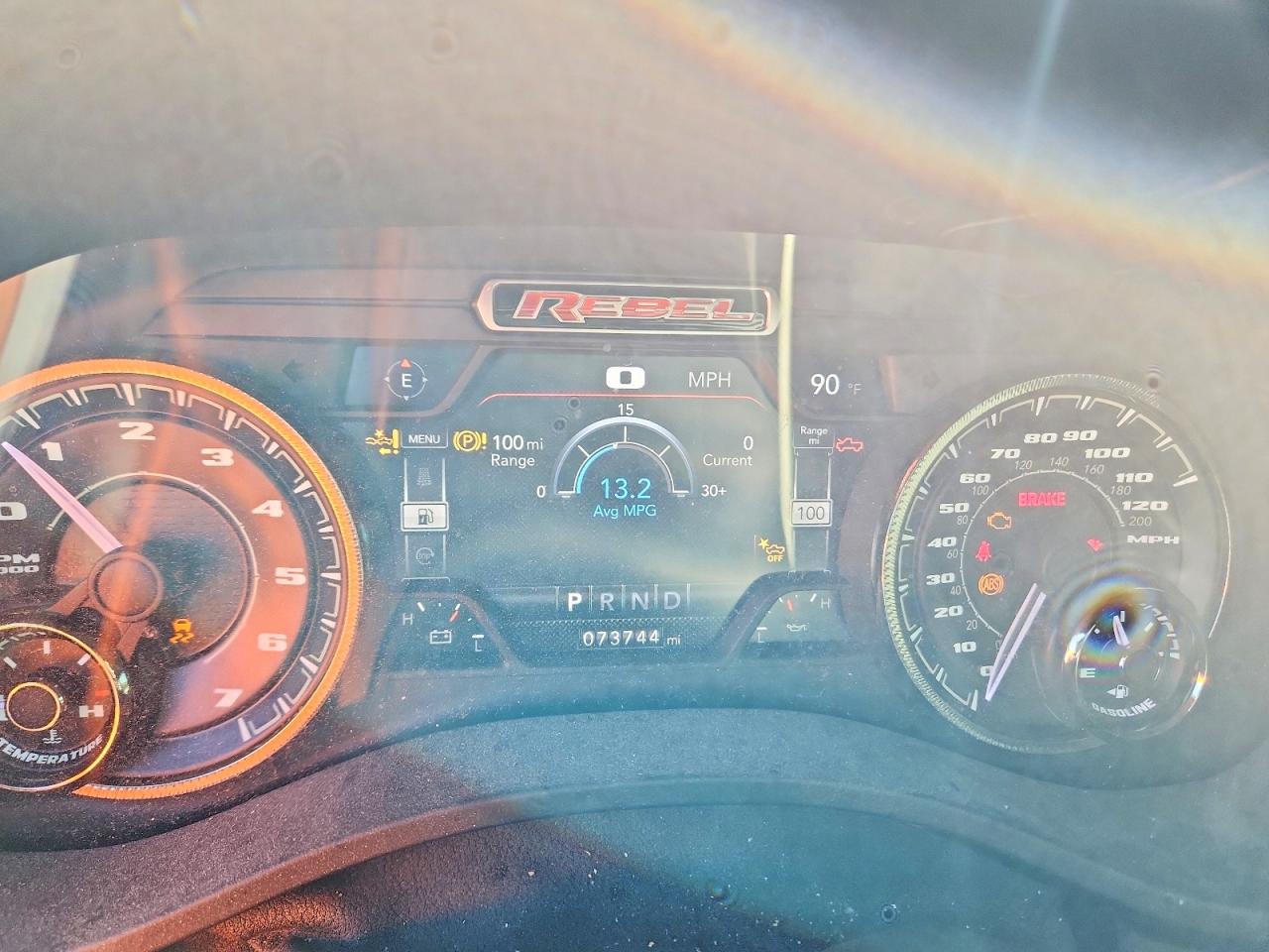 2021 Ram 1500 Rebel Черный vin: 1C6SRFLT6MN644626