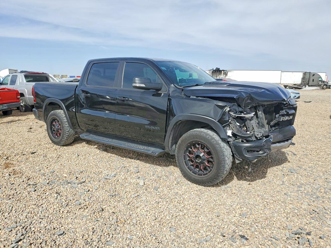 2019 Ram 1500 Rebel Black vin: 1C6SRFLT7KN835839