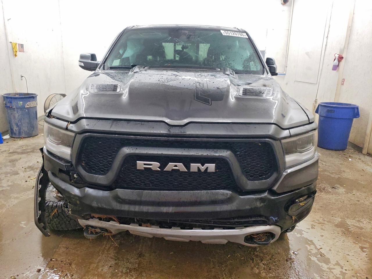 2022 Ram 1500 Rebel Gray vin: 1C6SRFLT8NN439374