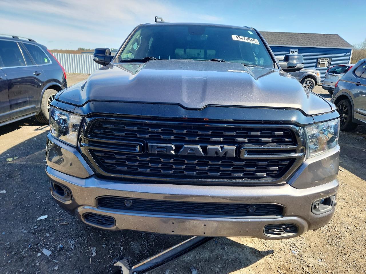 2023 Ram 1500 Big Horn Black vin: 1C6SRFMT1PN595967