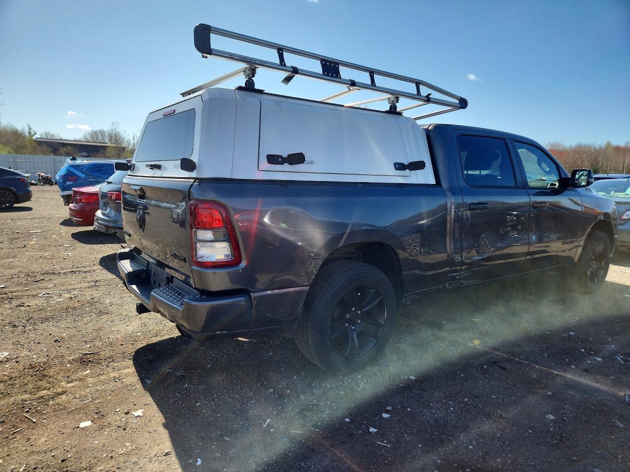 2023 Ram 1500 Big Horn Black vin: 1C6SRFMT1PN595967