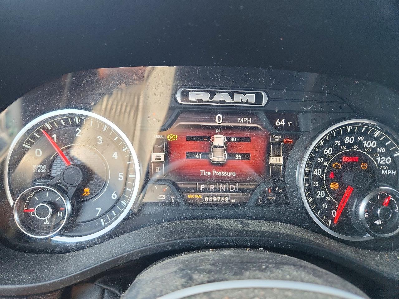 2023 Ram 1500 Big Horn Black vin: 1C6SRFMT1PN595967