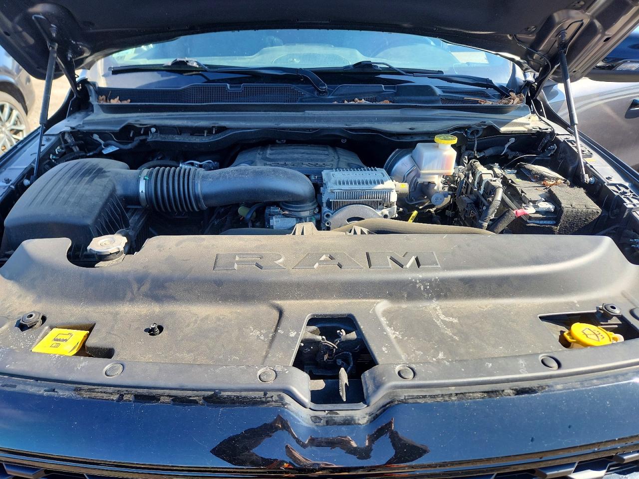 2023 Ram 1500 Big Horn Black vin: 1C6SRFMT1PN595967