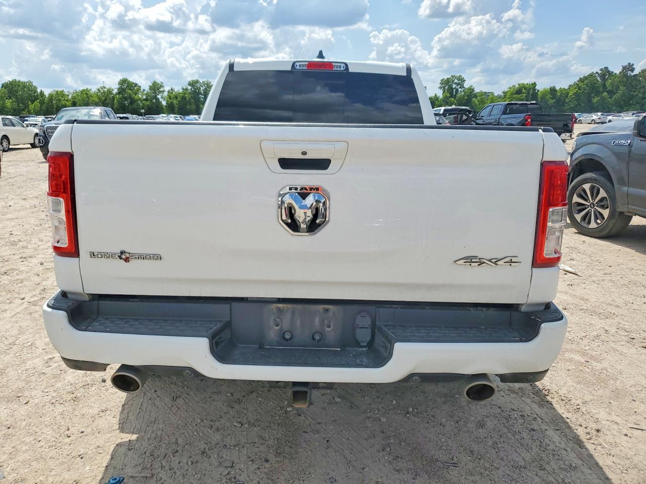 2021 Ram 1500 Big Horn White vin: 1C6SRFMT4MN822208