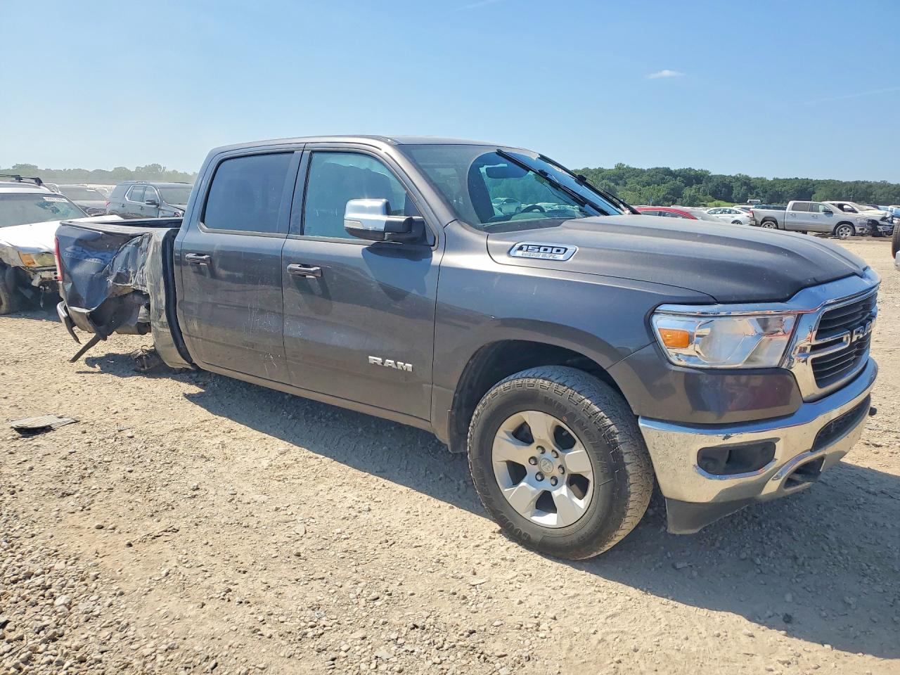 2021 Ram 1500 Big Horn/lone Star Gray vin: 1C6SRFMT5MN546282