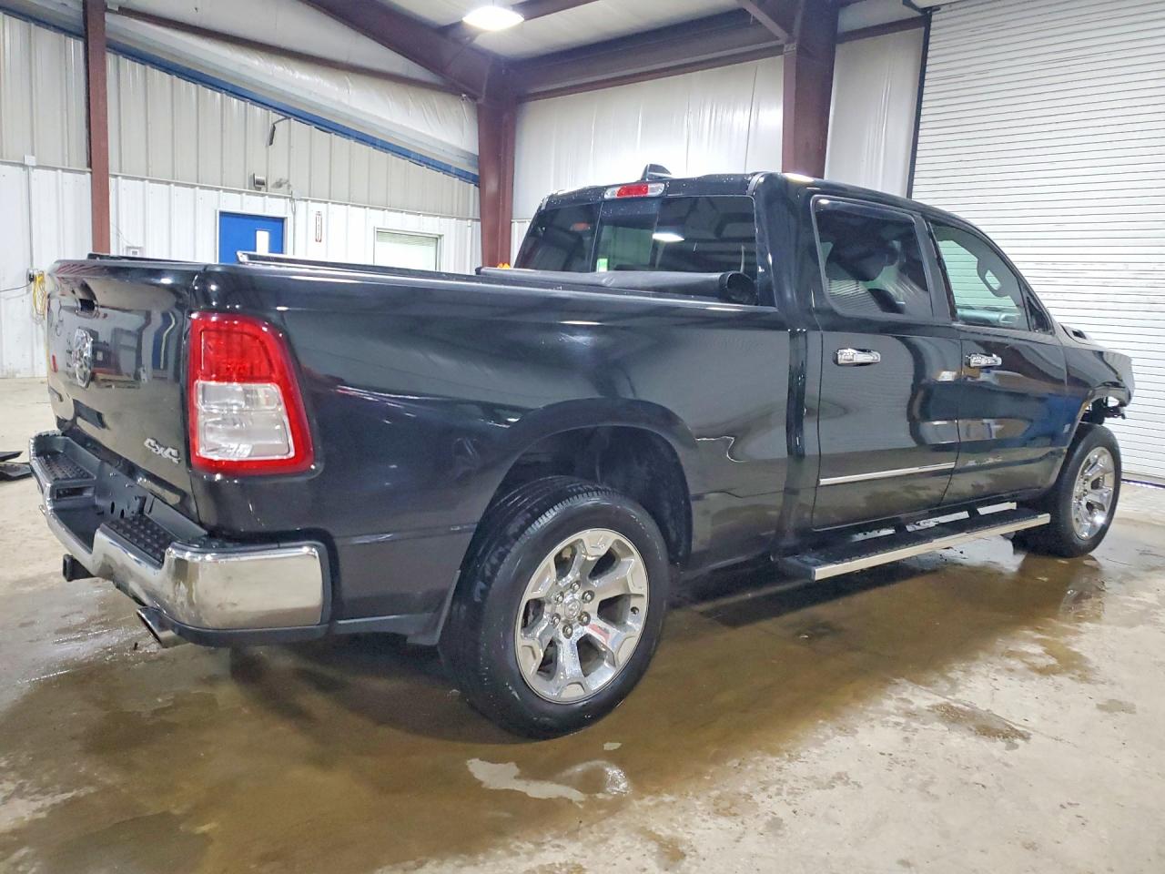 2022 Ram 1500 Big Horn Black vin: 1C6SRFMT5NN221567