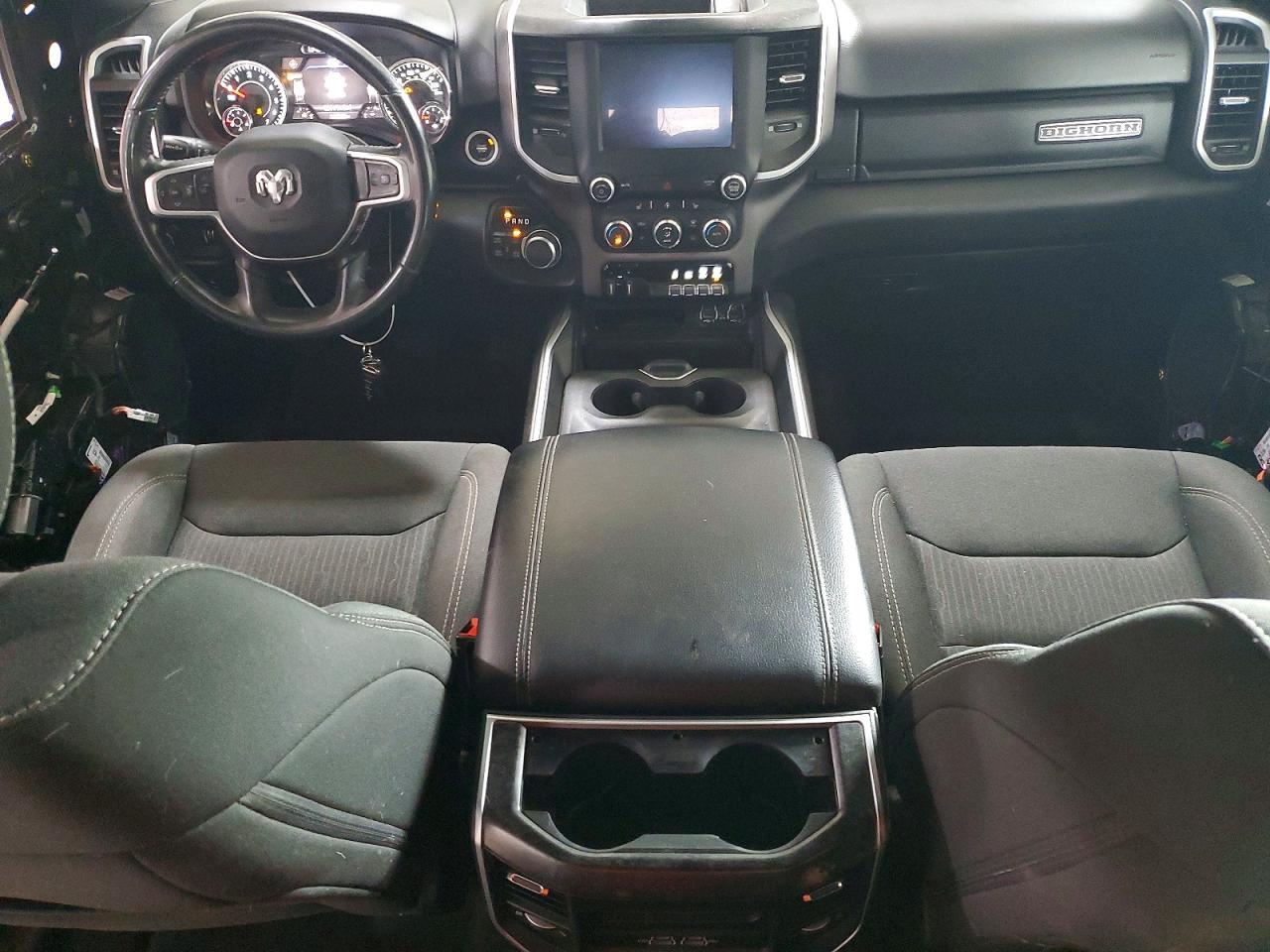2022 Ram 1500 Big Horn Black vin: 1C6SRFMT5NN221567
