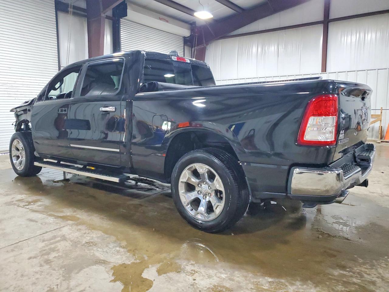 2022 Ram 1500 Big Horn Black vin: 1C6SRFMT5NN221567