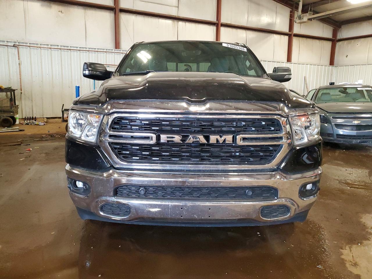 2024 Ram 1500 Big Horn Black vin: 1C6SRFMT5RN111530