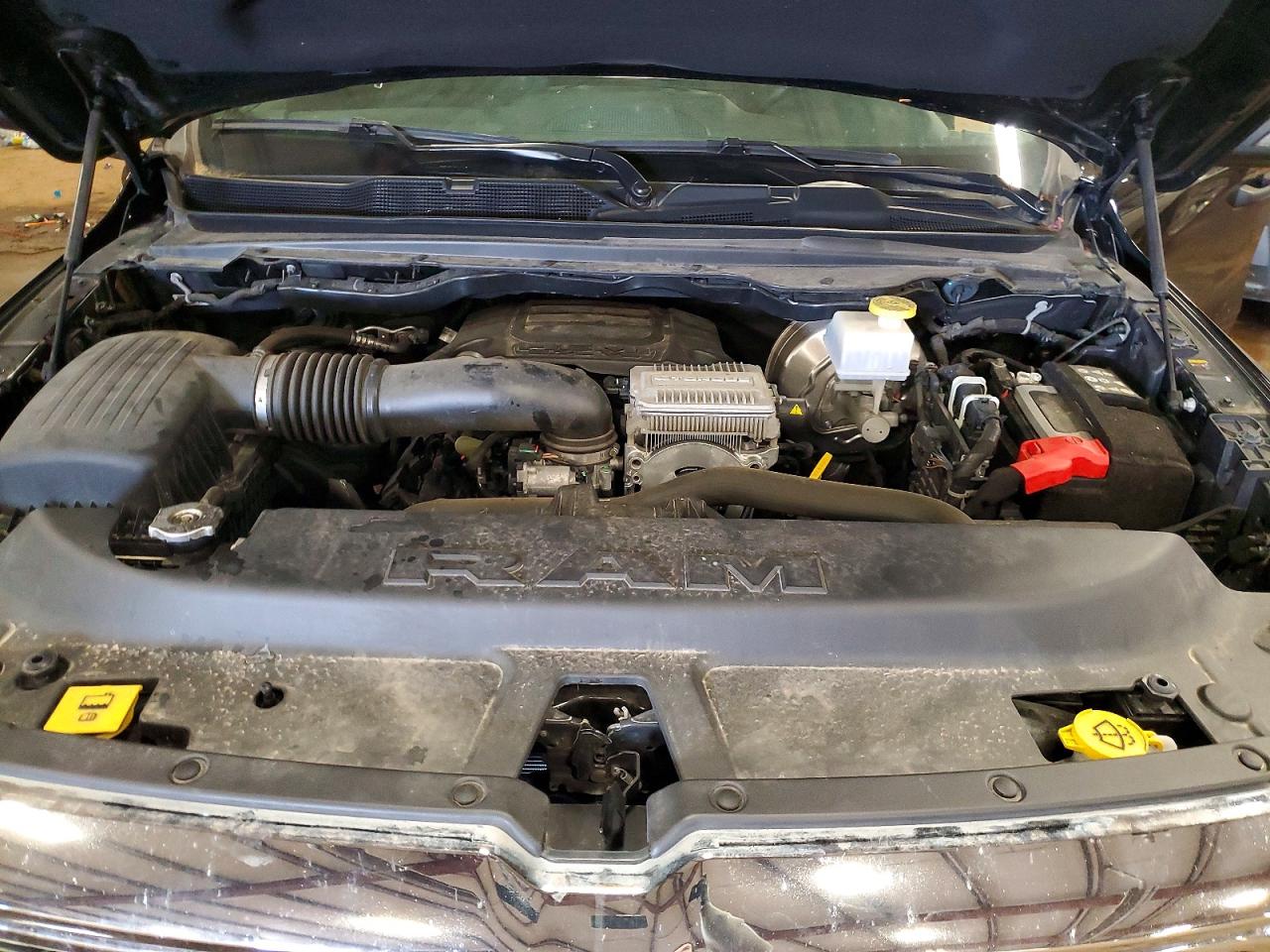 2024 Ram 1500 Big Horn Black vin: 1C6SRFMT5RN111530