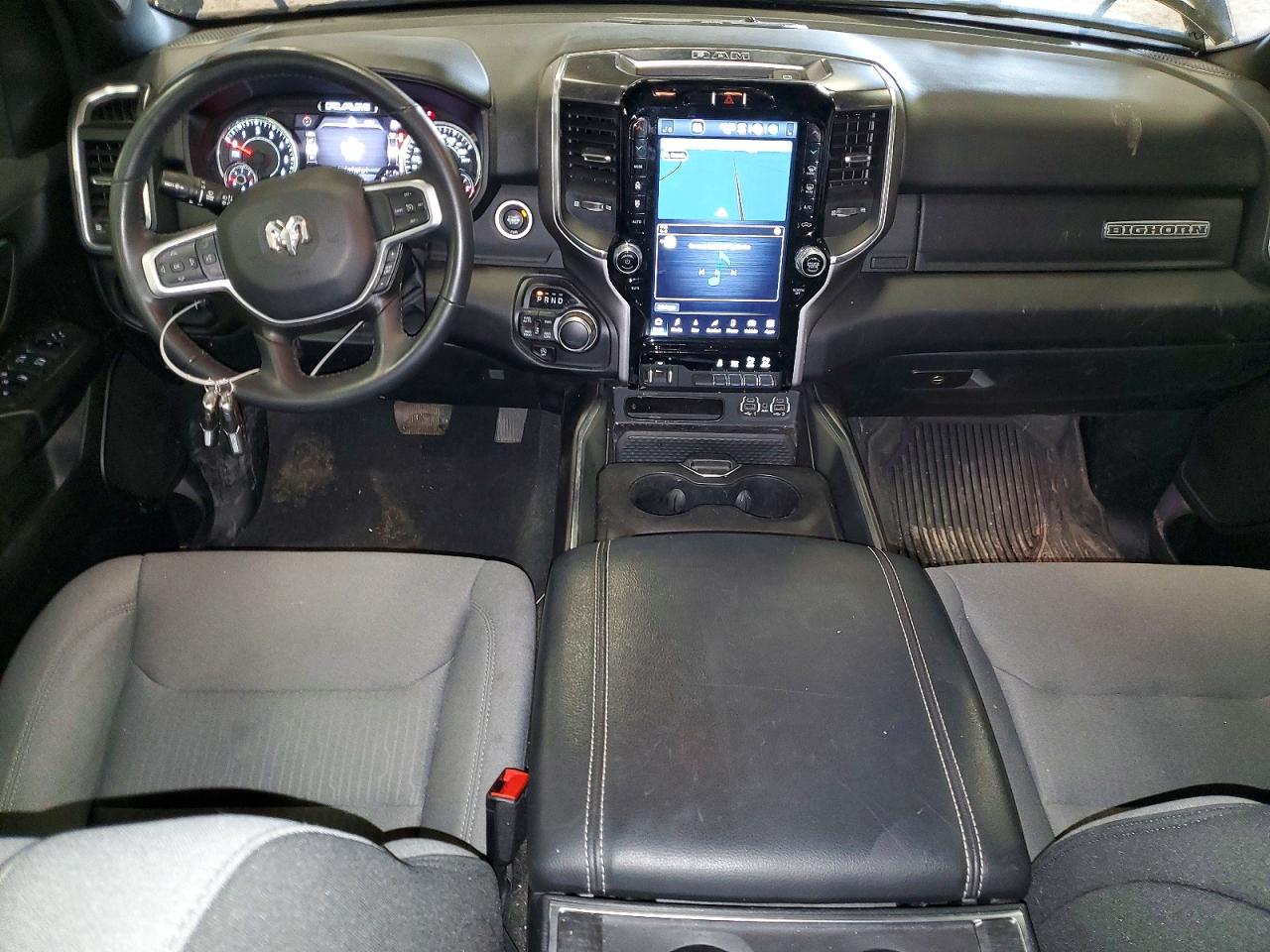 2024 Ram 1500 Big Horn Black vin: 1C6SRFMT5RN111530