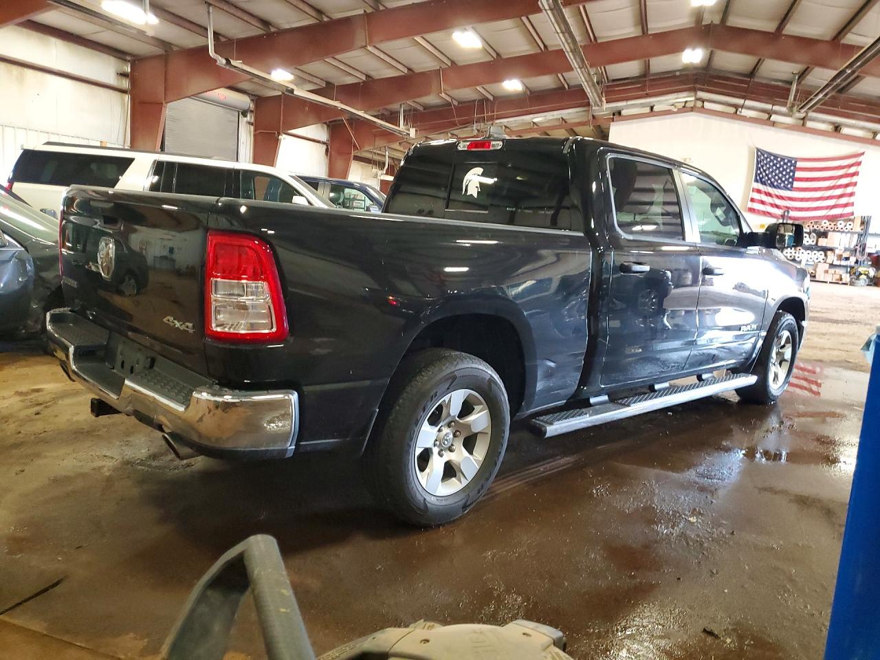 2024 Ram 1500 Big Horn Black vin: 1C6SRFMT5RN111530