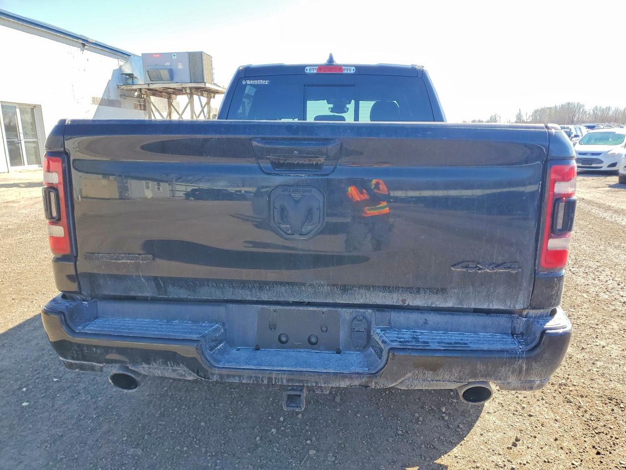 2024 Ram 1500 Big Horn Black vin: 1C6SRFMT5RN139182
