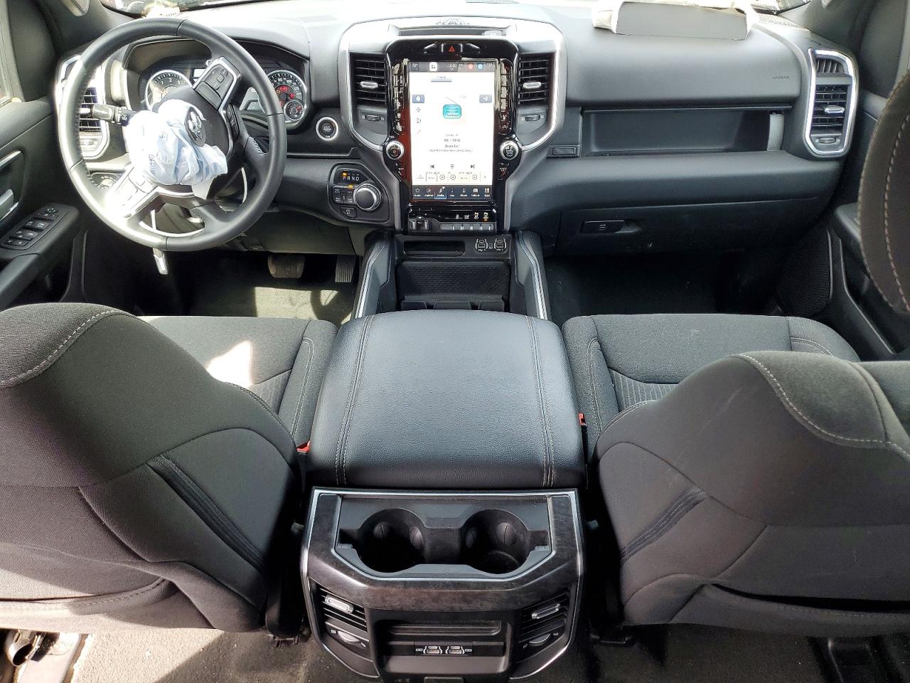 2024 Ram 1500 Big Horn Black vin: 1C6SRFMT5RN139182