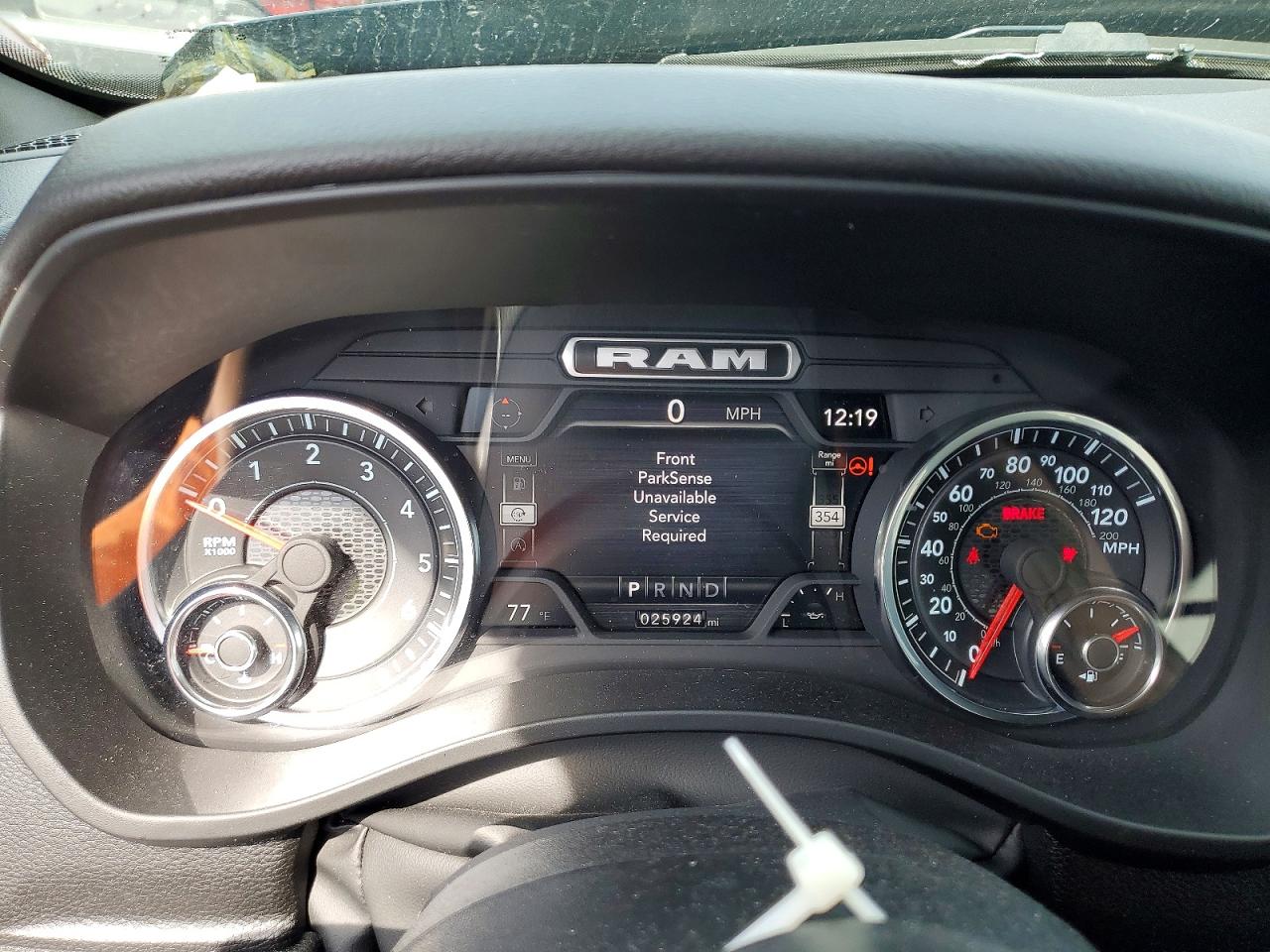 2024 Ram 1500 Big Horn Black vin: 1C6SRFMT5RN139182