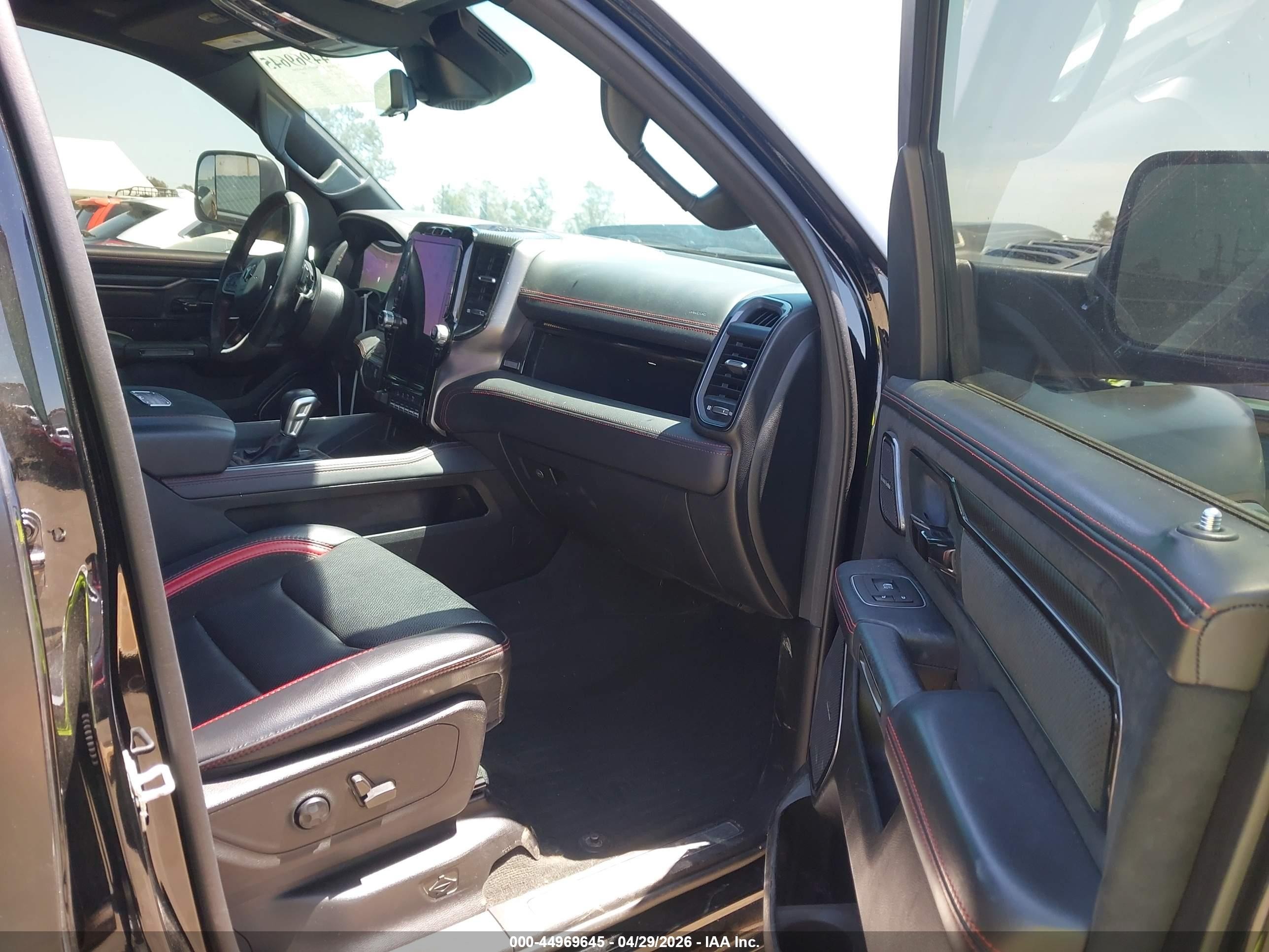 2022 Ram 1500 Trx  4x4 5'7 Box Black vin: 1C6SRFU91NN353522