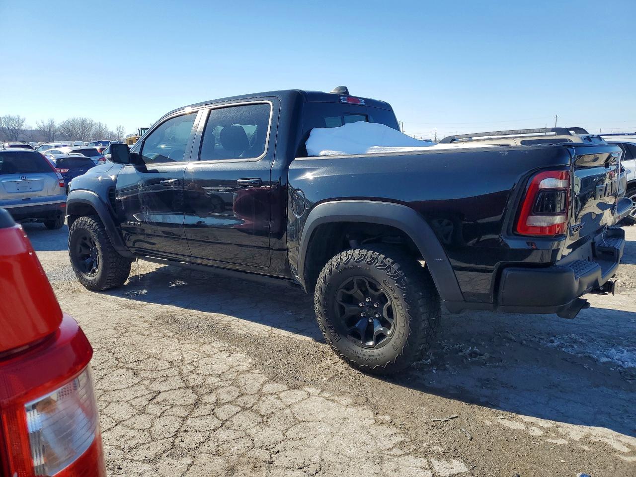 2021 Ram 1500 Trx Black vin: 1C6SRFU96MN781696