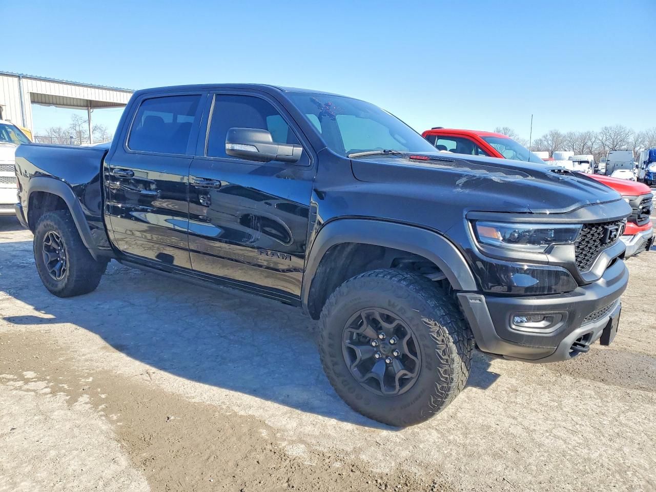 2021 Ram 1500 Trx Black vin: 1C6SRFU96MN781696