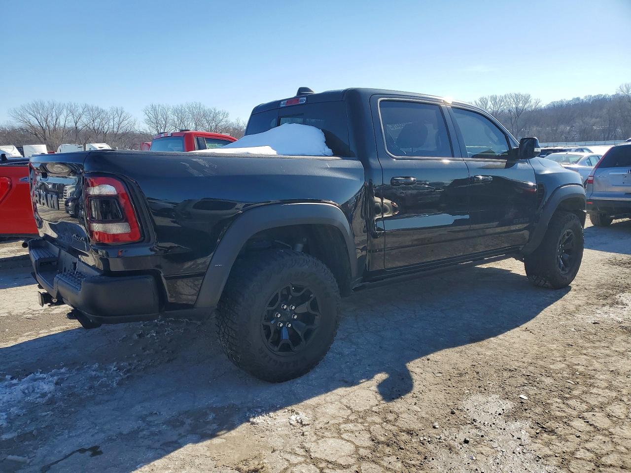 2021 Ram 1500 Trx Black vin: 1C6SRFU96MN781696