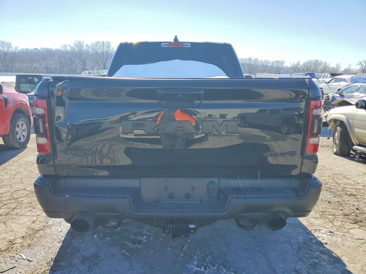 2021 Ram 1500 Trx Black vin: 1C6SRFU96MN781696