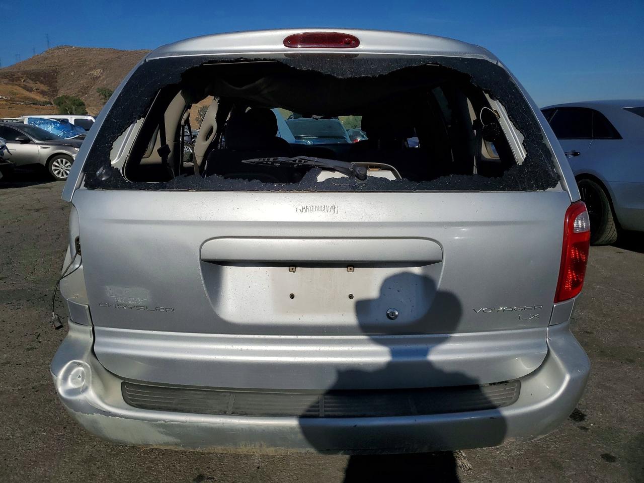 2003 Chrysler Voyager Lx Silver vin: 1C8GJ45303B229761