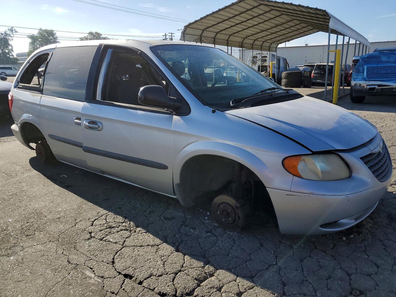 2003 Chrysler Voyager Lx Silver vin: 1C8GJ45303B229761