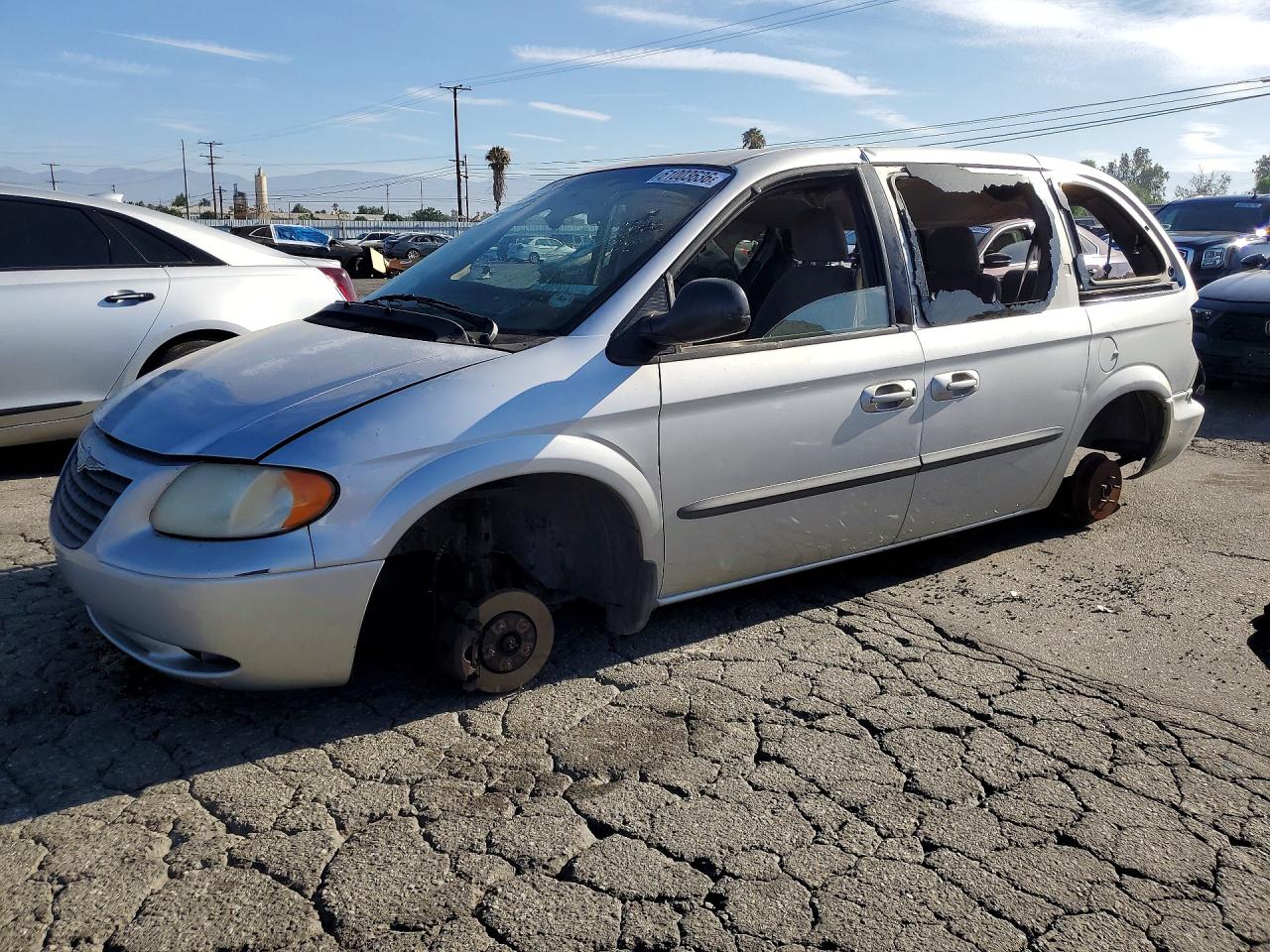 2003 Chrysler Voyager Lx Silver vin: 1C8GJ45303B229761
