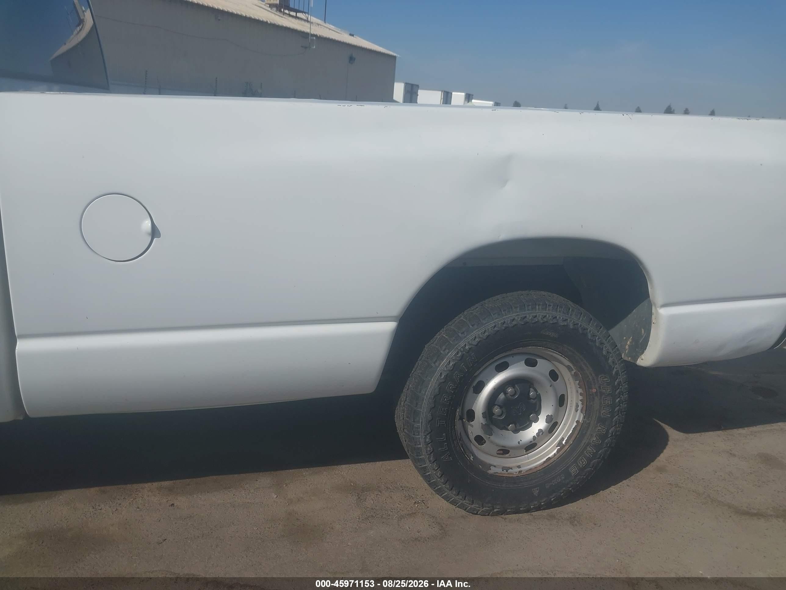 2008 Dodge Ram 1500 St/sxt White vin: 1D3HA16N98J174266