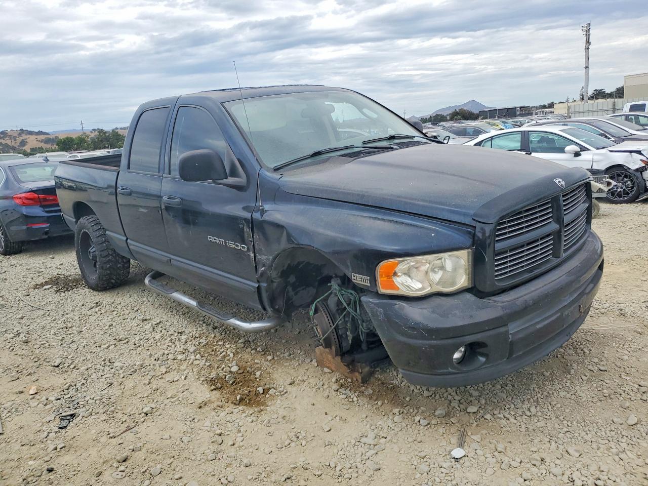 2005 Dodge Ram 1500 St Blue vin: 1D3HA18D35J555921