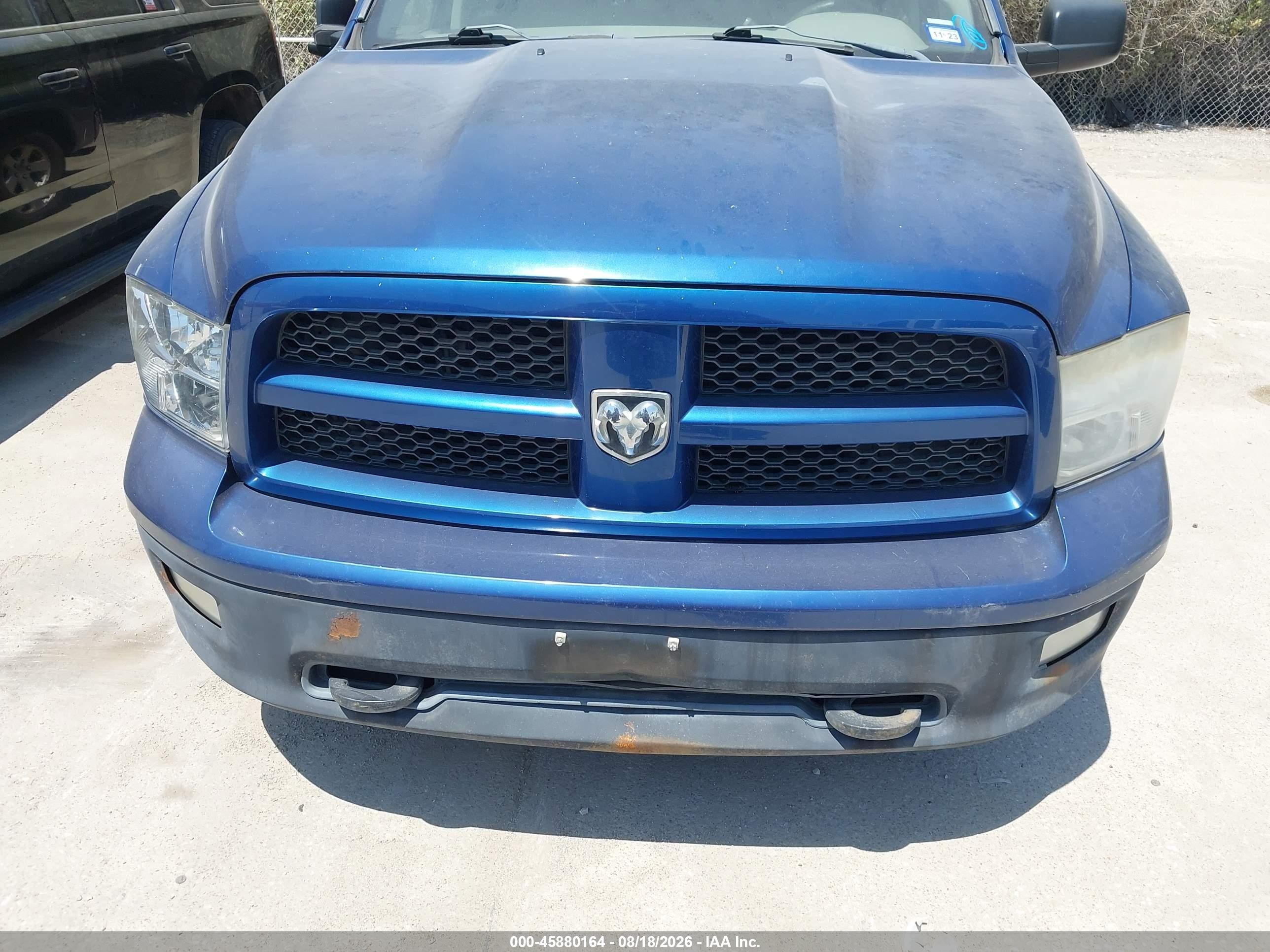 2009 Dodge Ram 1500 Slt/sport/trx Blue vin: 1D3HB13P09S765813