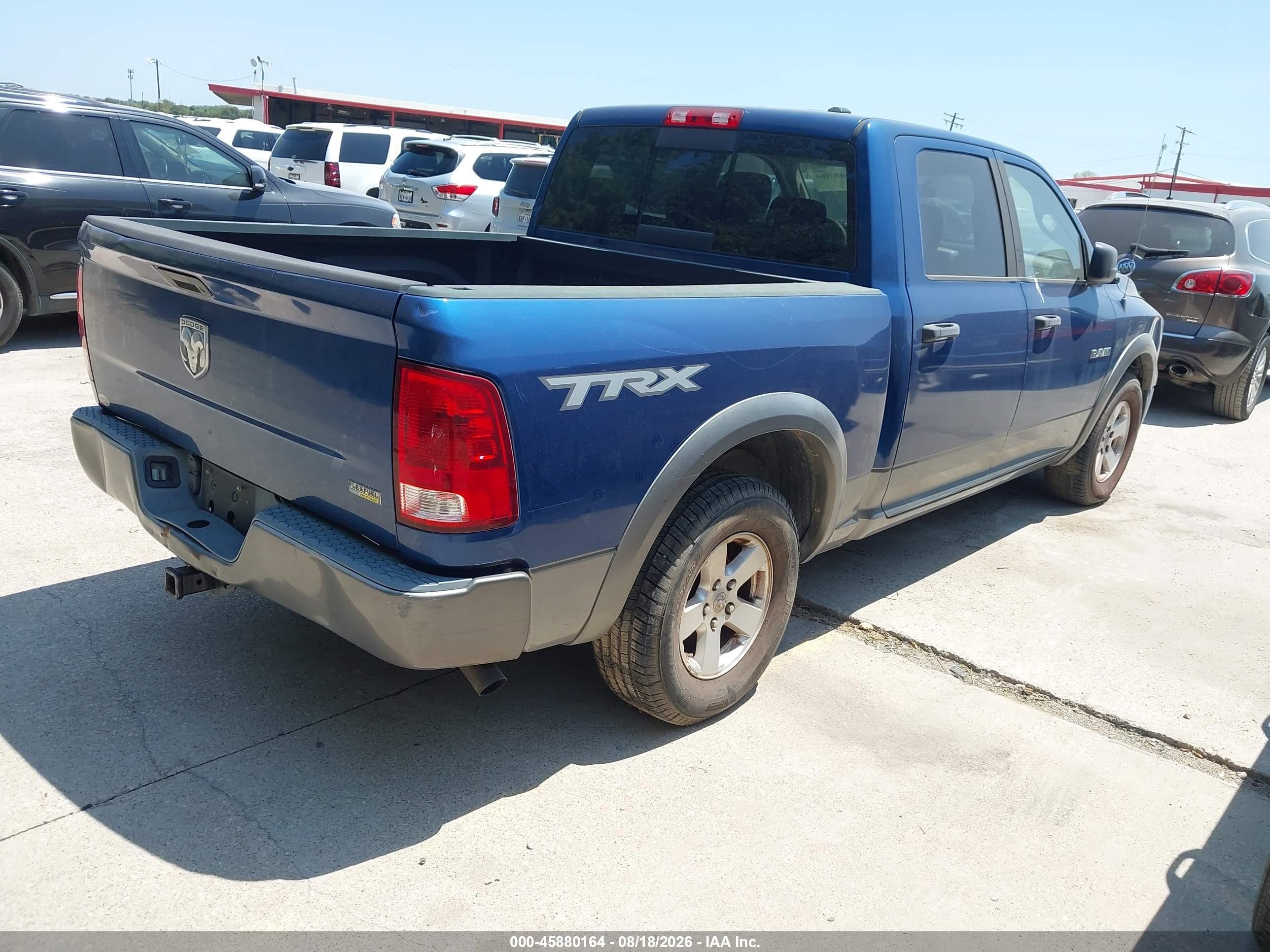 2009 Dodge Ram 1500 Slt/sport/trx Blue vin: 1D3HB13P09S765813