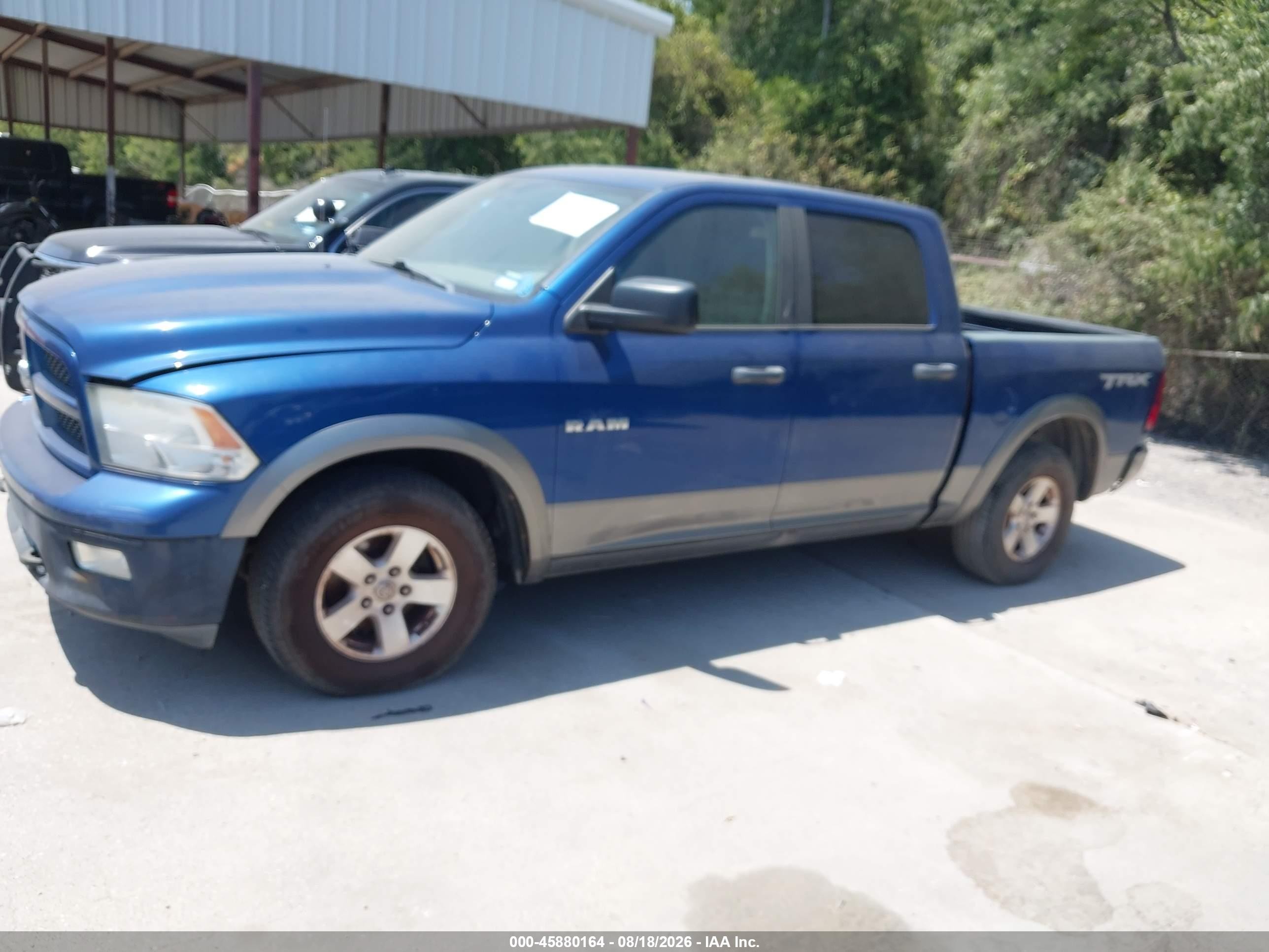 2009 Dodge Ram 1500 Slt/sport/trx Blue vin: 1D3HB13P09S765813