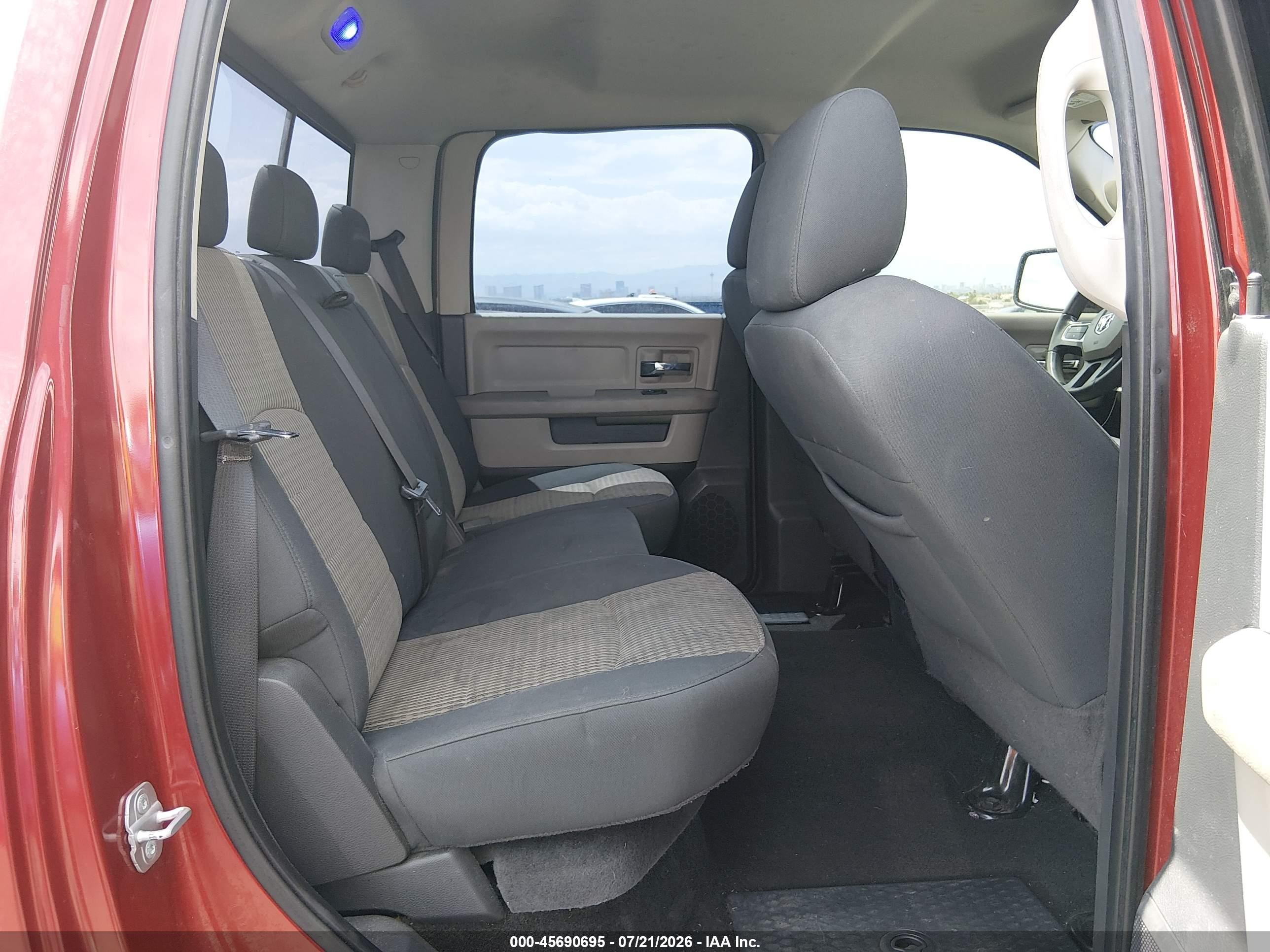 2009 Dodge Ram 1500 Slt/sport/trx Burgundy vin: 1D3HB13P19S749426