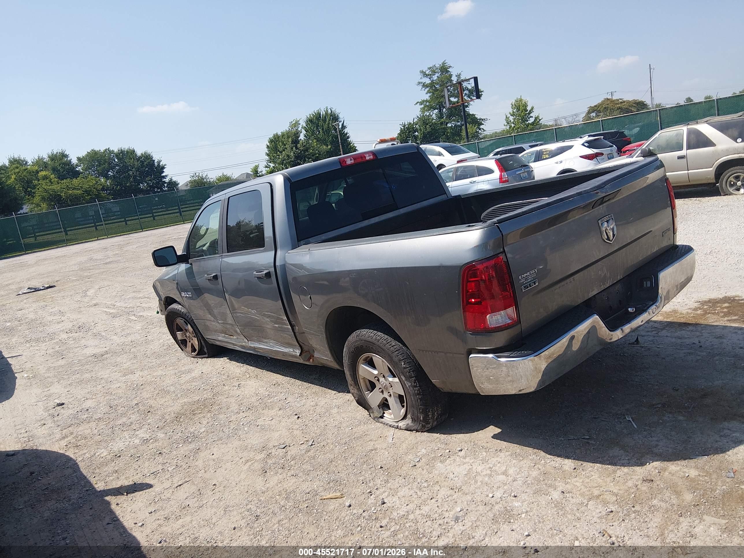 2009 Dodge Ram 1500 Slt/sport/trx Серебряный vin: 1D3HB13P39S738234