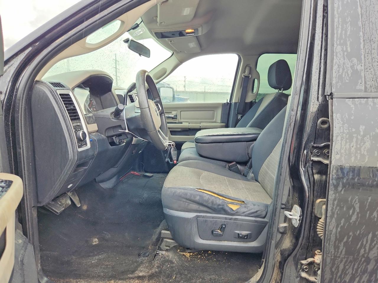 2009 Dodge Ram 1500 Black vin: 1D3HB13P49S749498