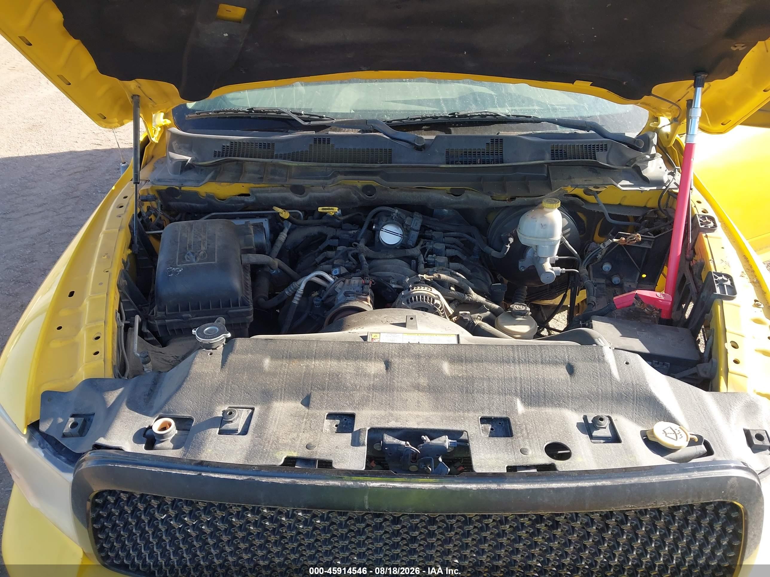 2009 Dodge Ram 1500 Slt/sport/trx Yellow vin: 1D3HB13P69S700688