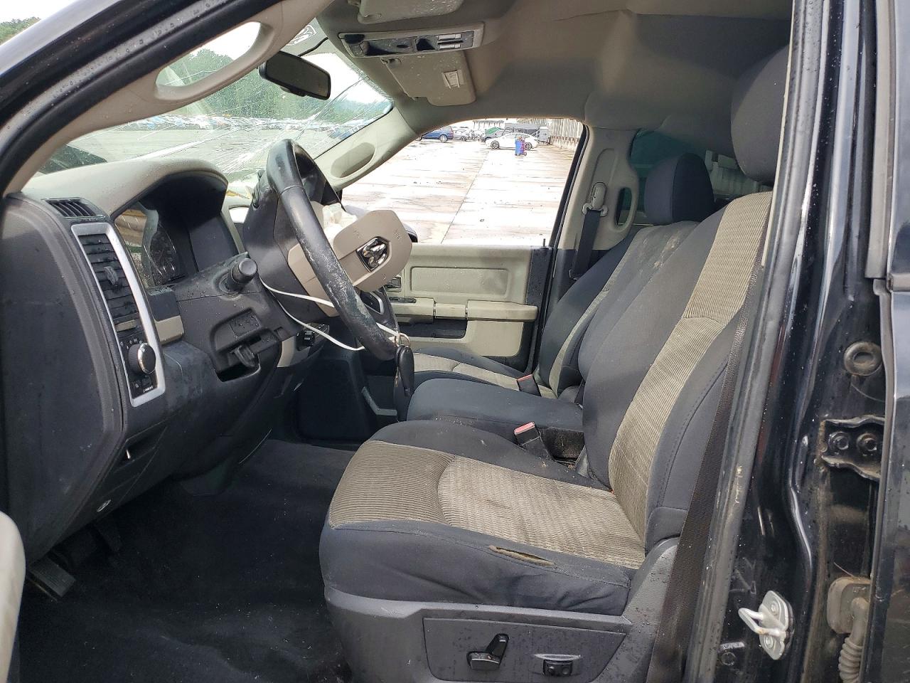 2009 Dodge Ram 1500 Black vin: 1D3HB13PX9S767102