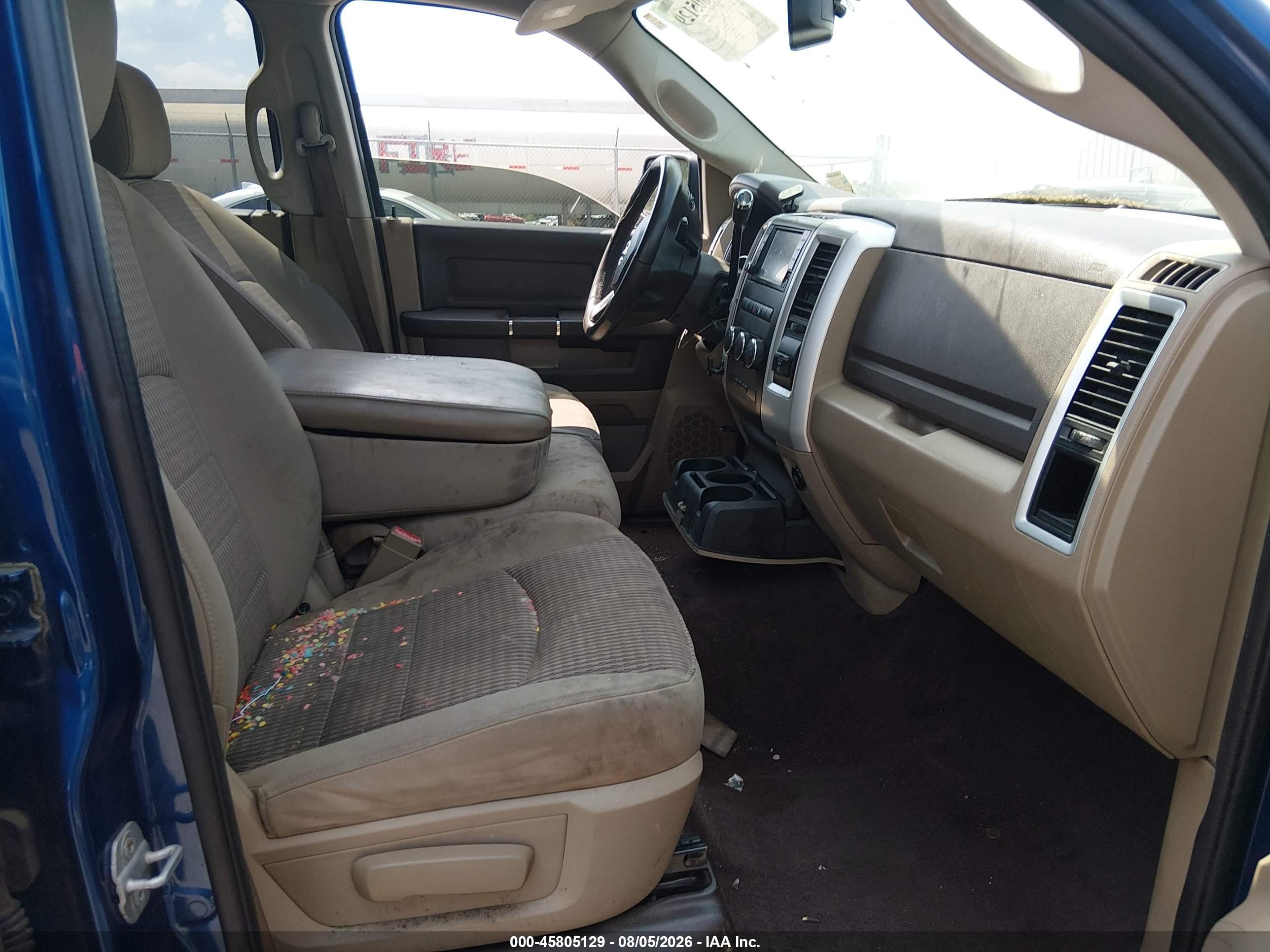 2009 Dodge Ram 1500 Slt/sport/trx Blue vin: 1D3HB13T09S701316