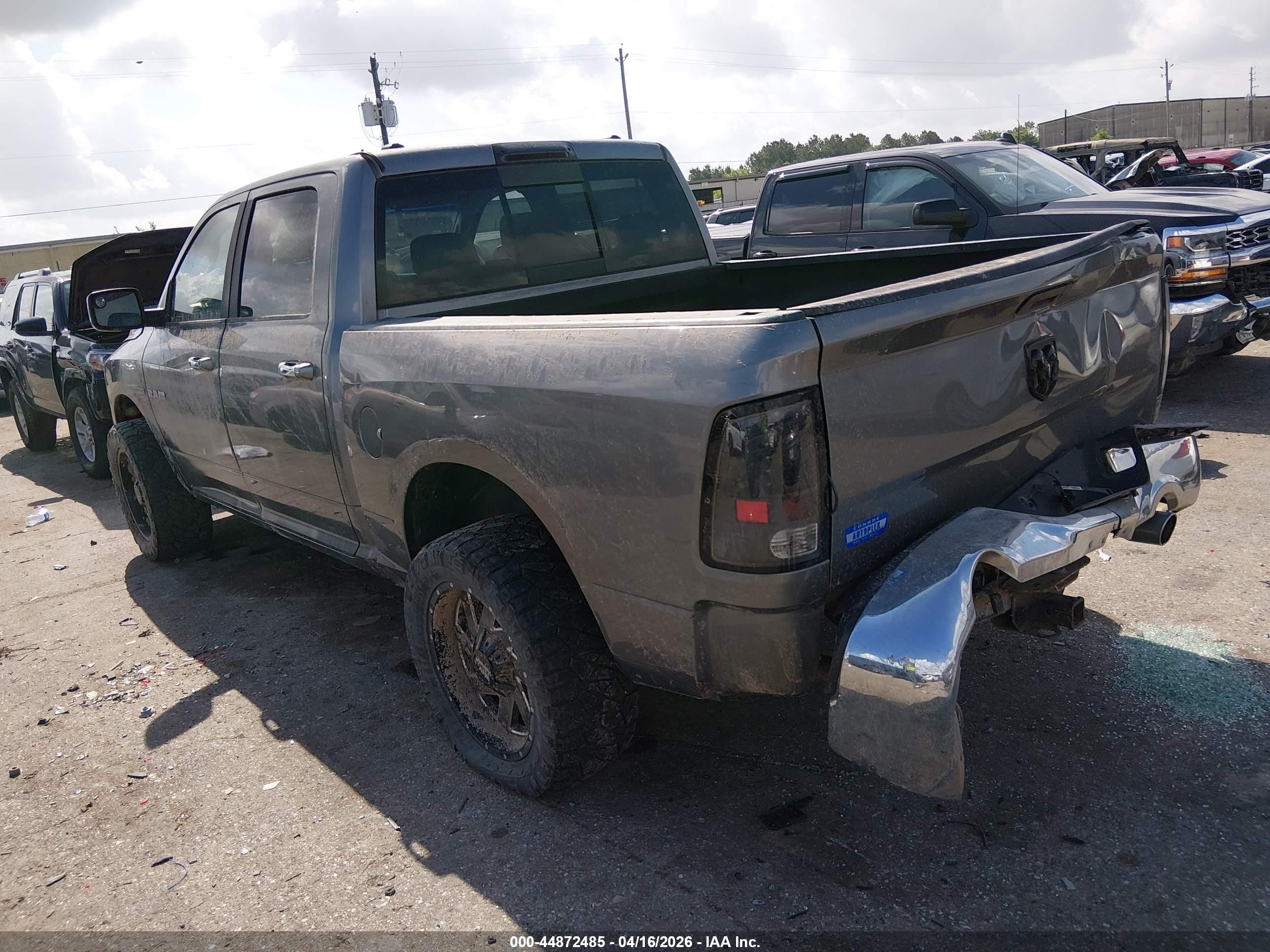 2009 Dodge Ram 1500 Laramie Серый vin: 1D3HB13T09S730489
