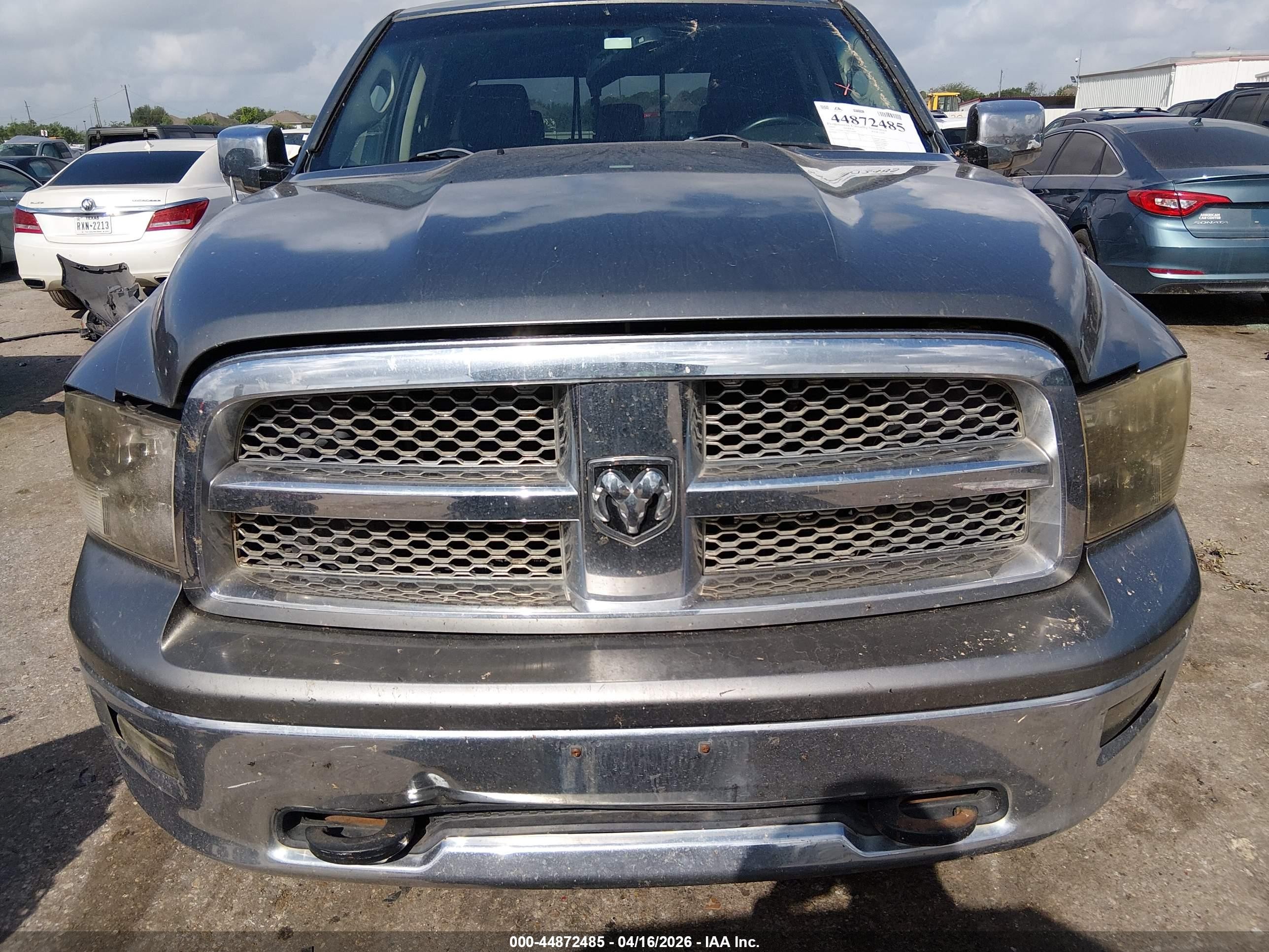 2009 Dodge Ram 1500 Laramie Серый vin: 1D3HB13T09S730489