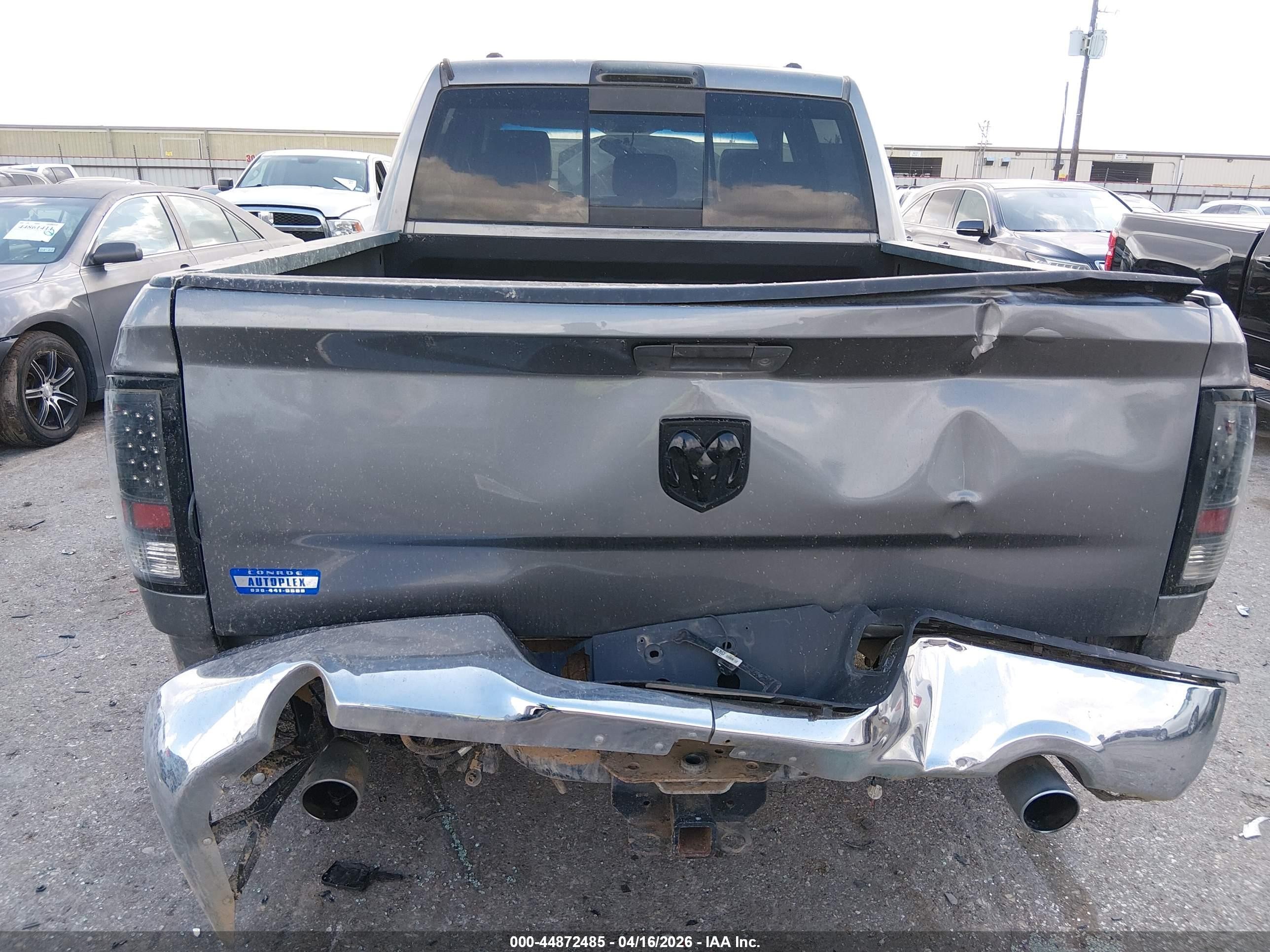 2009 Dodge Ram 1500 Laramie Серый vin: 1D3HB13T09S730489