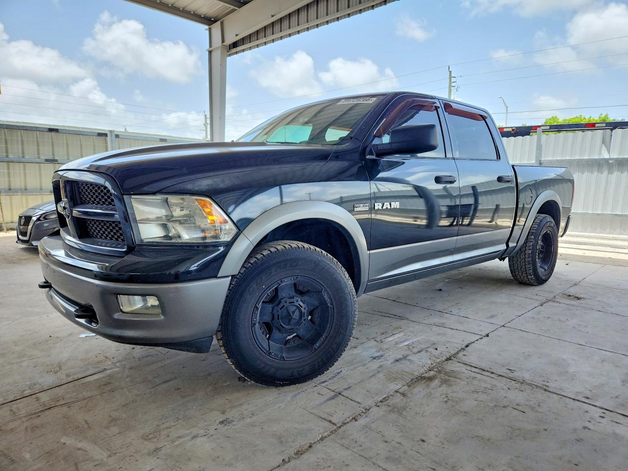 2009 Dodge Ram 1500 Black vin: 1D3HB13T09S748183