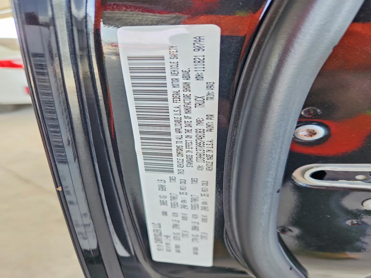 2009 Dodge Ram 1500 Black vin: 1D3HB13T09S748183