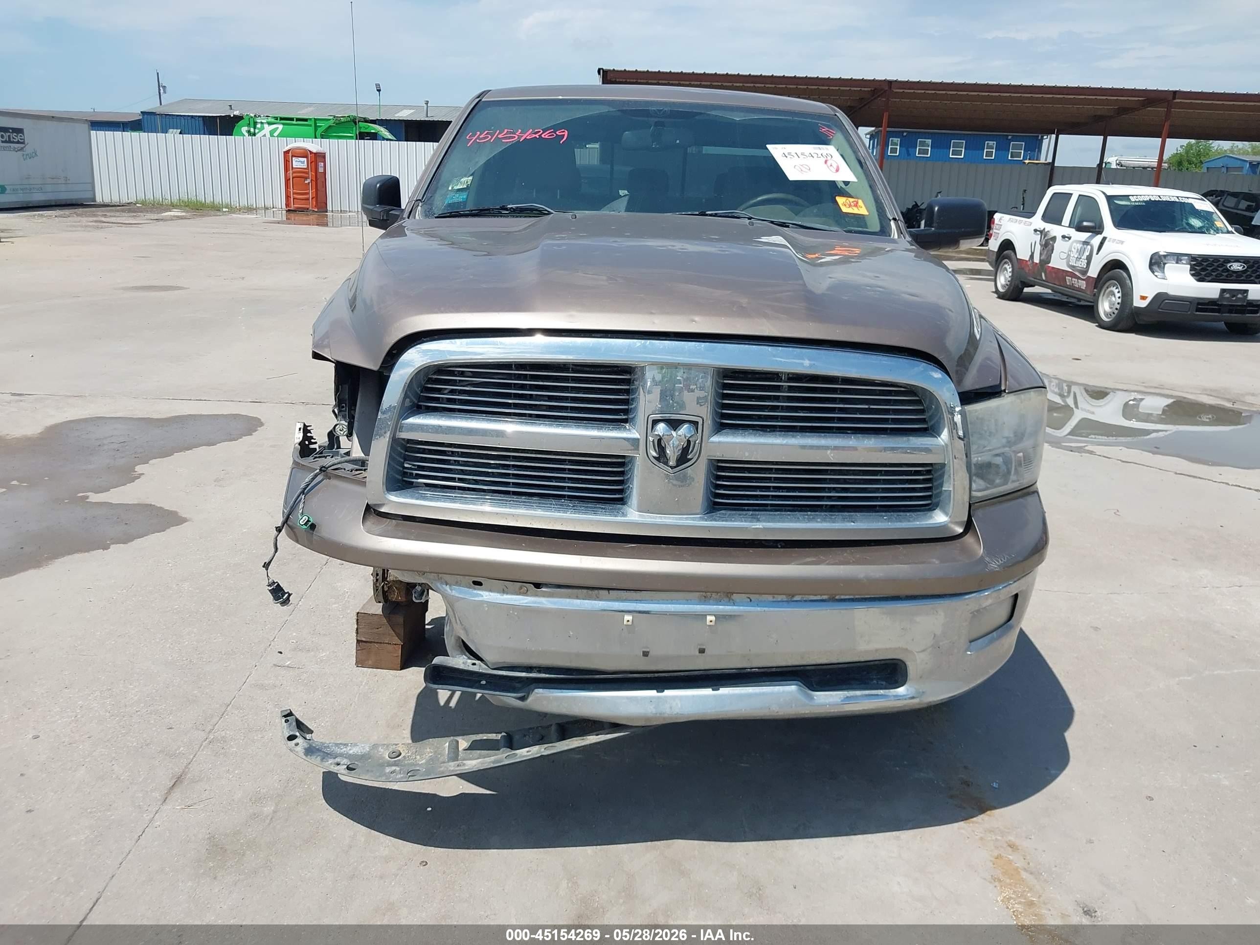 2009 Dodge Ram 1500 Slt/sport/trx Коричневый vin: 1D3HB13T09S752511