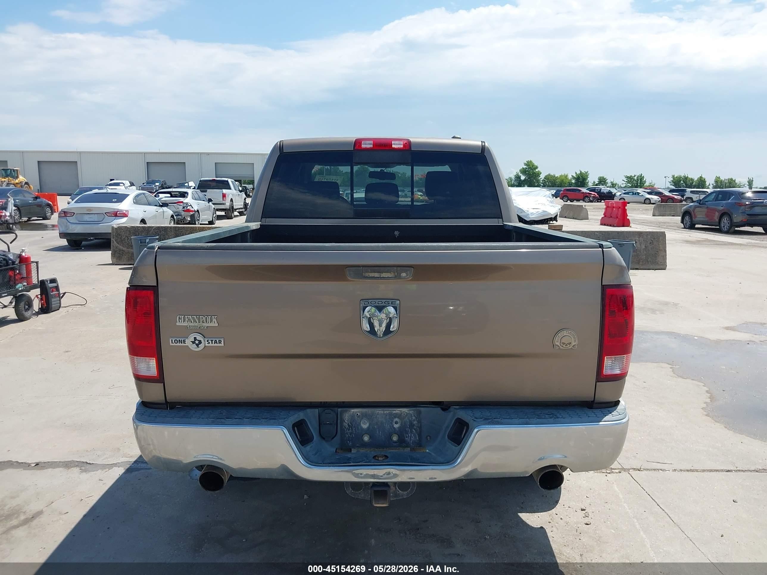 2009 Dodge Ram 1500 Slt/sport/trx Коричневый vin: 1D3HB13T09S752511