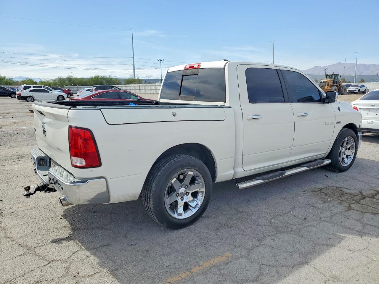 2009 Dodge Ram 1500 White vin: 1D3HB13T29J519784