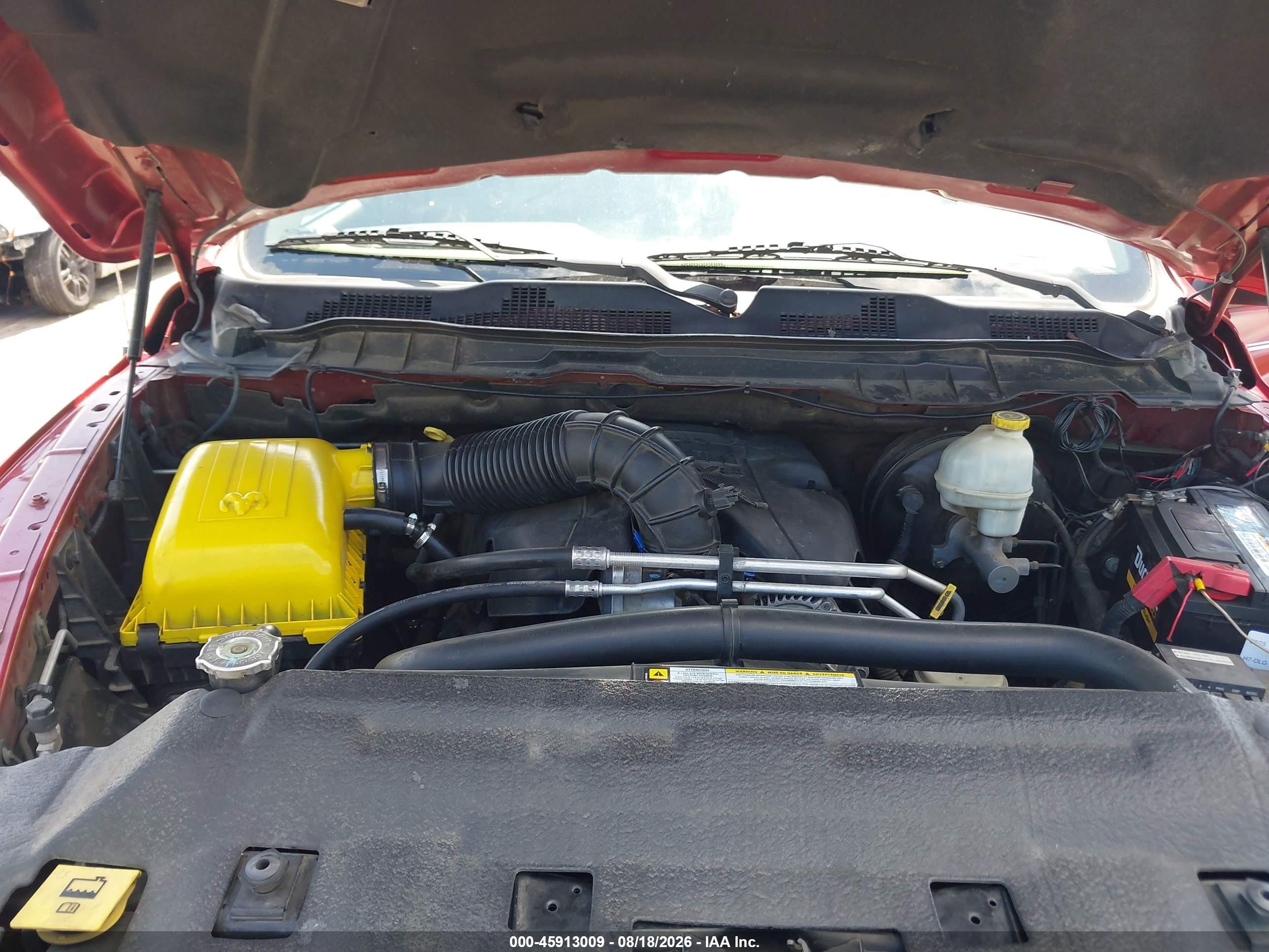 2009 Dodge Ram 1500 Laramie Бордовый vin: 1D3HB13T29S710986