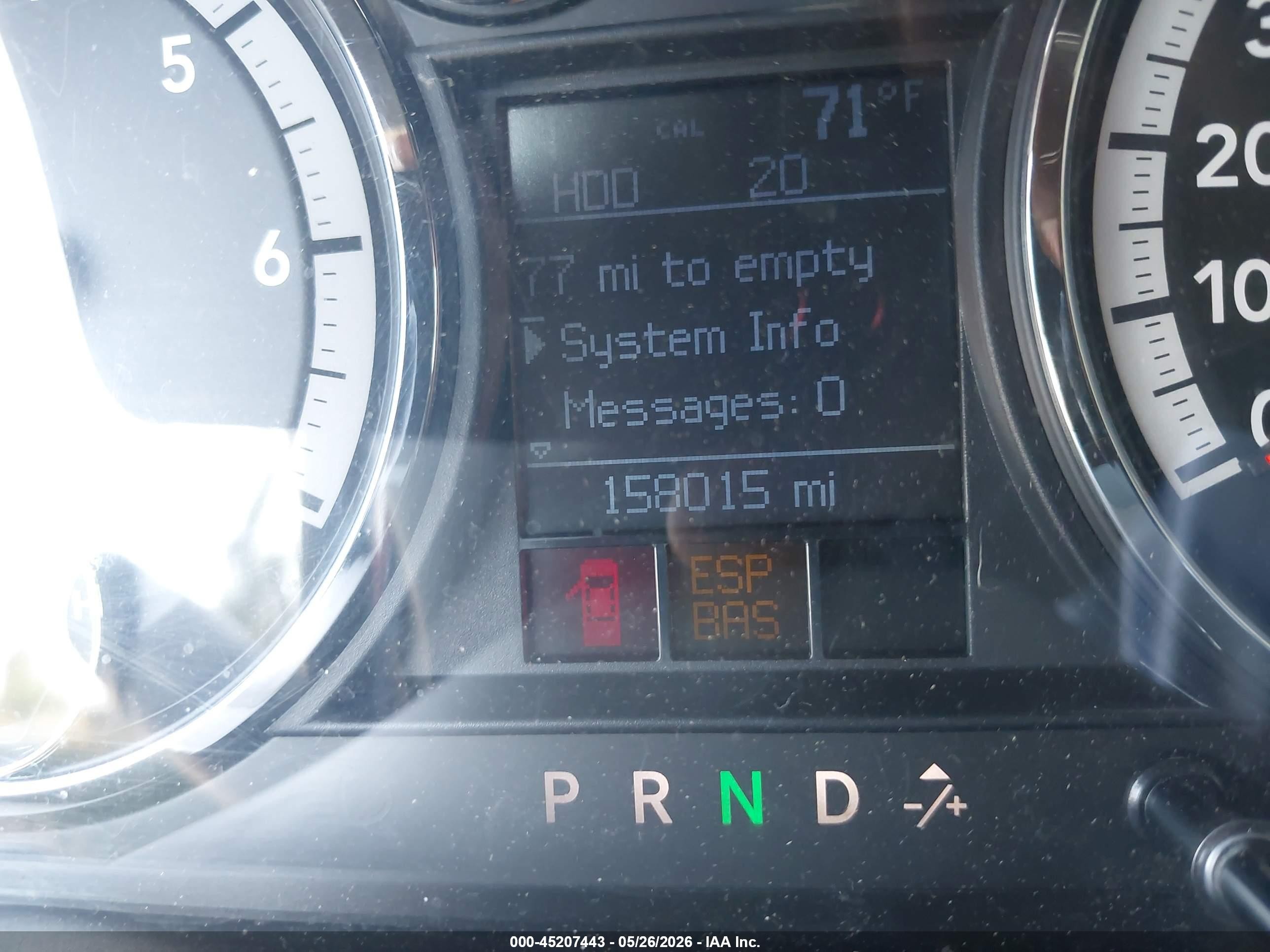 2009 Dodge Ram 1500 Laramie Red vin: 1D3HB13T29S748413